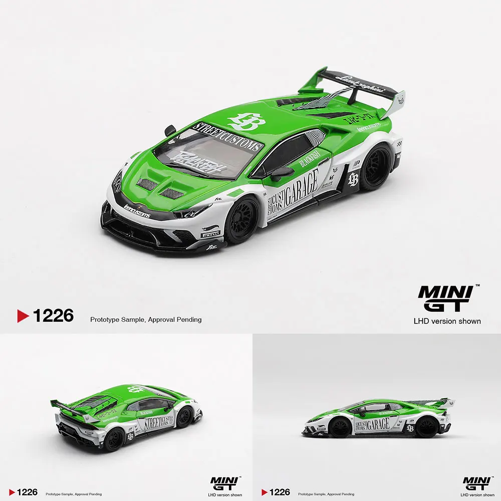 

Предзаказ: Коллекционная модель MINIGT 1/64 Lamborghini Huracan GT STREET CUSTOMS, высококачественная литая модель автомобиля, подарок для мальчиков и взрослых