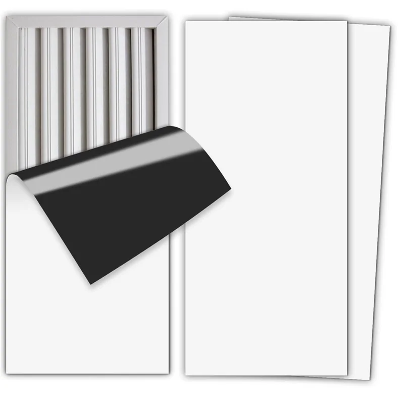 

A45F-Magnetic Vent Covers For Floor Wall Ceiling Register Vent Covers,4Pcs Power Vent Covers For Home HVAC And AC Vent Covers