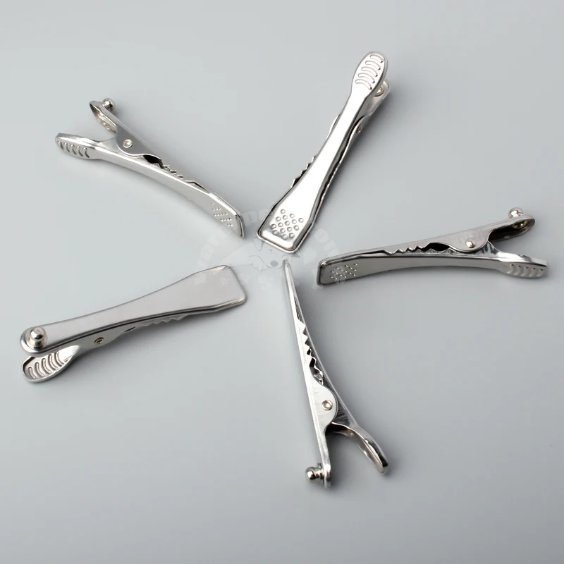 5pcs Veterinary ECG/EKG Alligator Clip Reusable Animal Cat Dog ECG Clips Veterinary Instrument