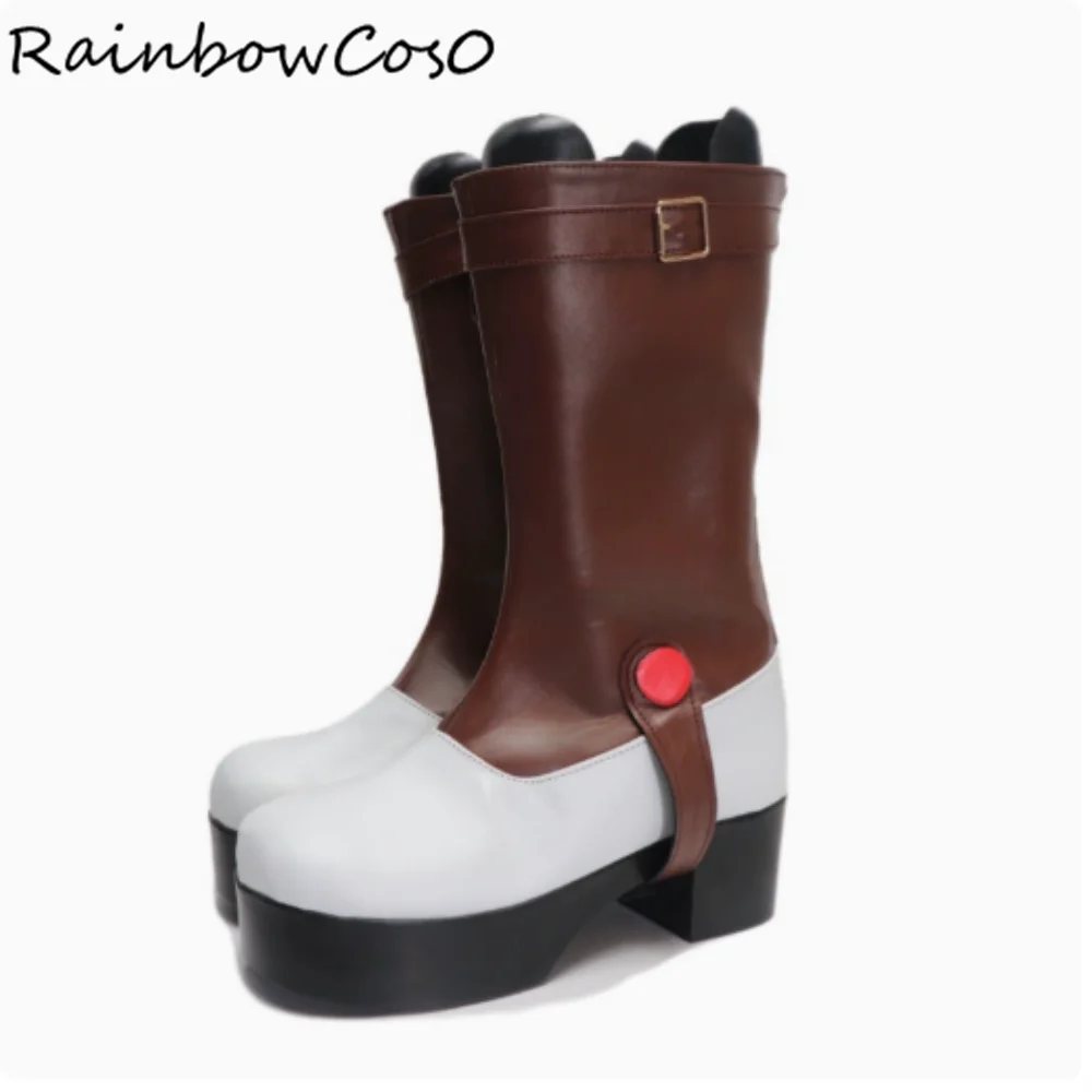Johan Anderson Jesse Anderson Yu-Gi-Oh GX Scarpe Cosplay Stivali Gioco Anime Halloween Natale RainbowCos0 W4655