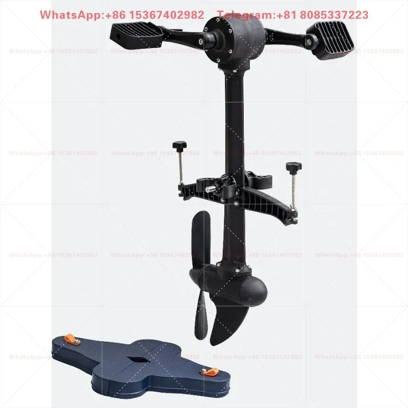 Durable Kayak Foot Pedal Propeller System Forward Backward Fin Drive Canoe Accessory