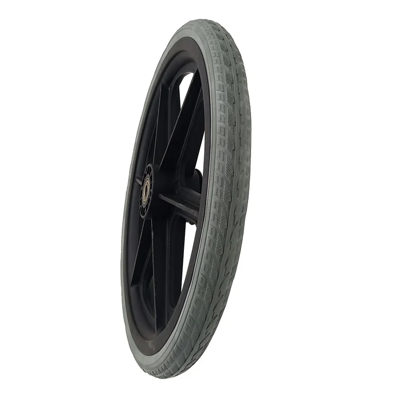 16 Inch Wheelchair Accessories Rear Wheel Tire  16x1.75 Solid Tire Wheelchair Wheel Rear Large Wheel Pneumatic Tire