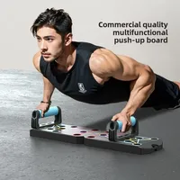 Folding push up board, multi-functional portable fitness equipment for supporting muscle exercise, abdominal muscle exercise