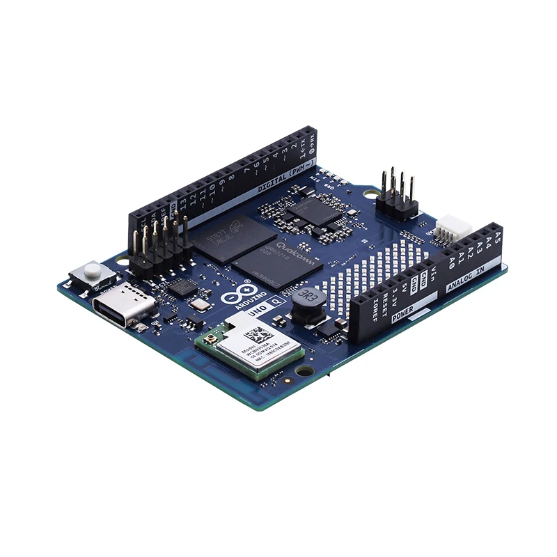 QRB2210 + STM32U585 Development Board, Adreno GPU 3D Graphics, UNO Q Compatible, Arduino IDE Support