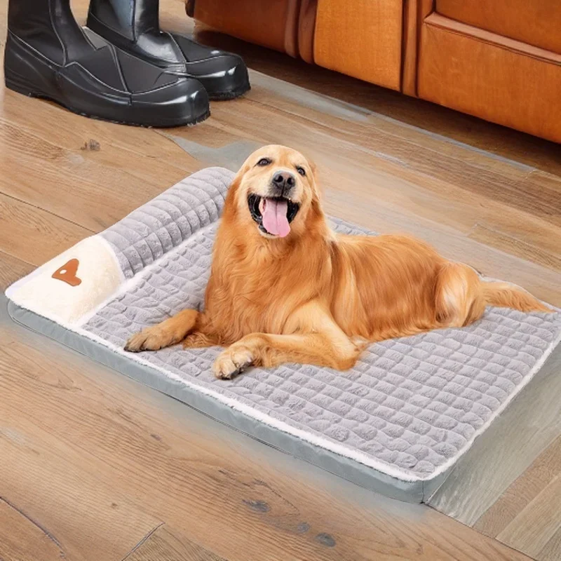 Removable and washable pet bed, suitable for small dogs and cats, thick mattress, suitable for small, medium and large