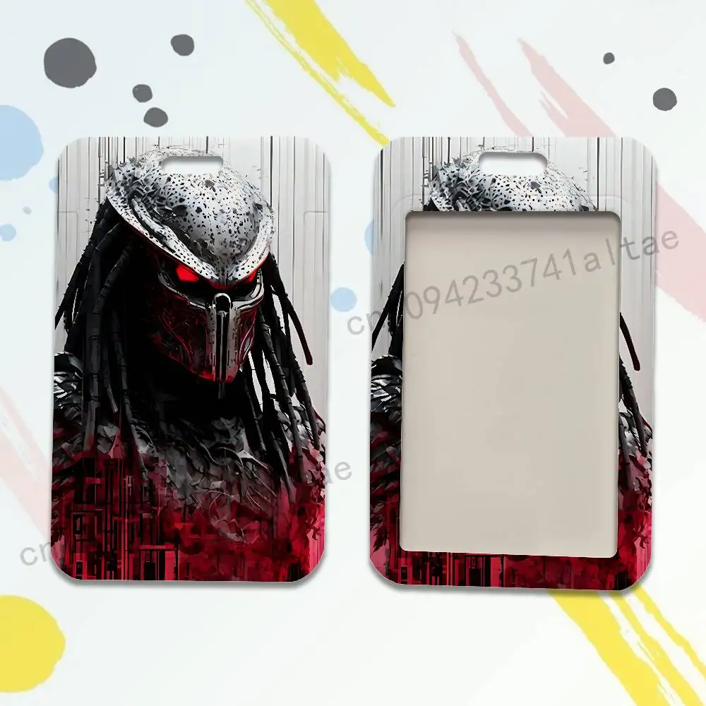 Film The P-Predator Card Holder Lanyard Camera Neck Strap Credit Card Case ID Badge Credentials Protection
