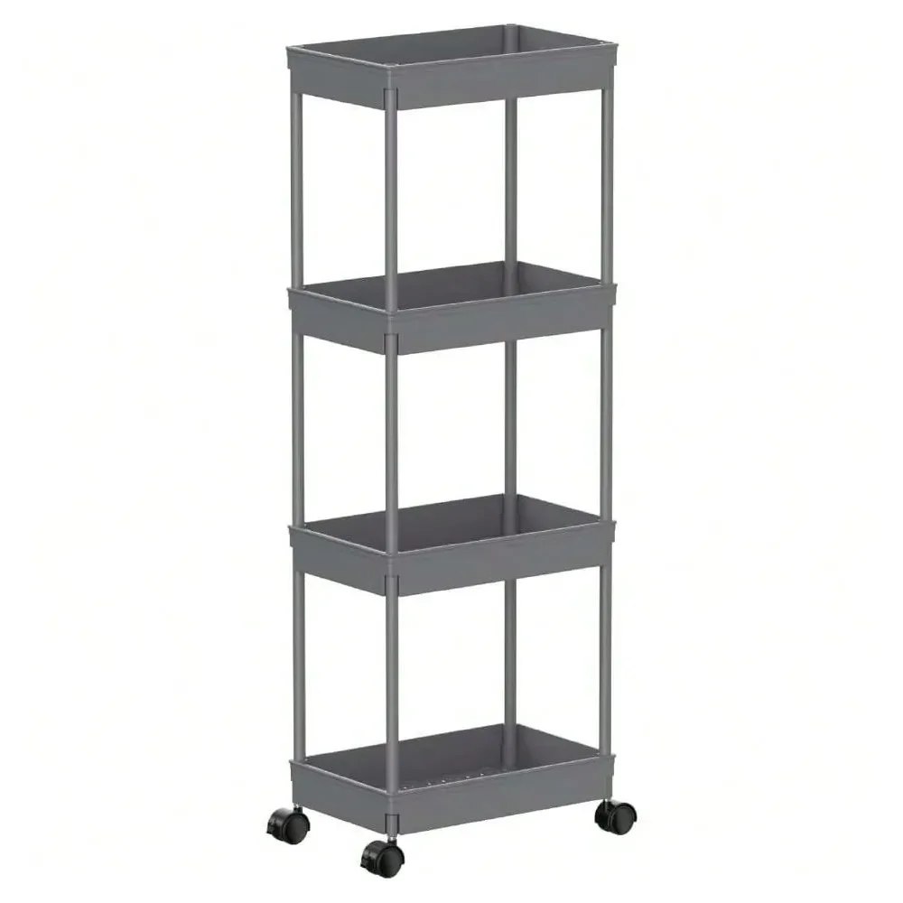 

Kitchen Island And Cart Kitchen OrganizersTier Wide Storage Cart Mobile Shelving Unit Organizer Slide Out Storage Rolling Utilit