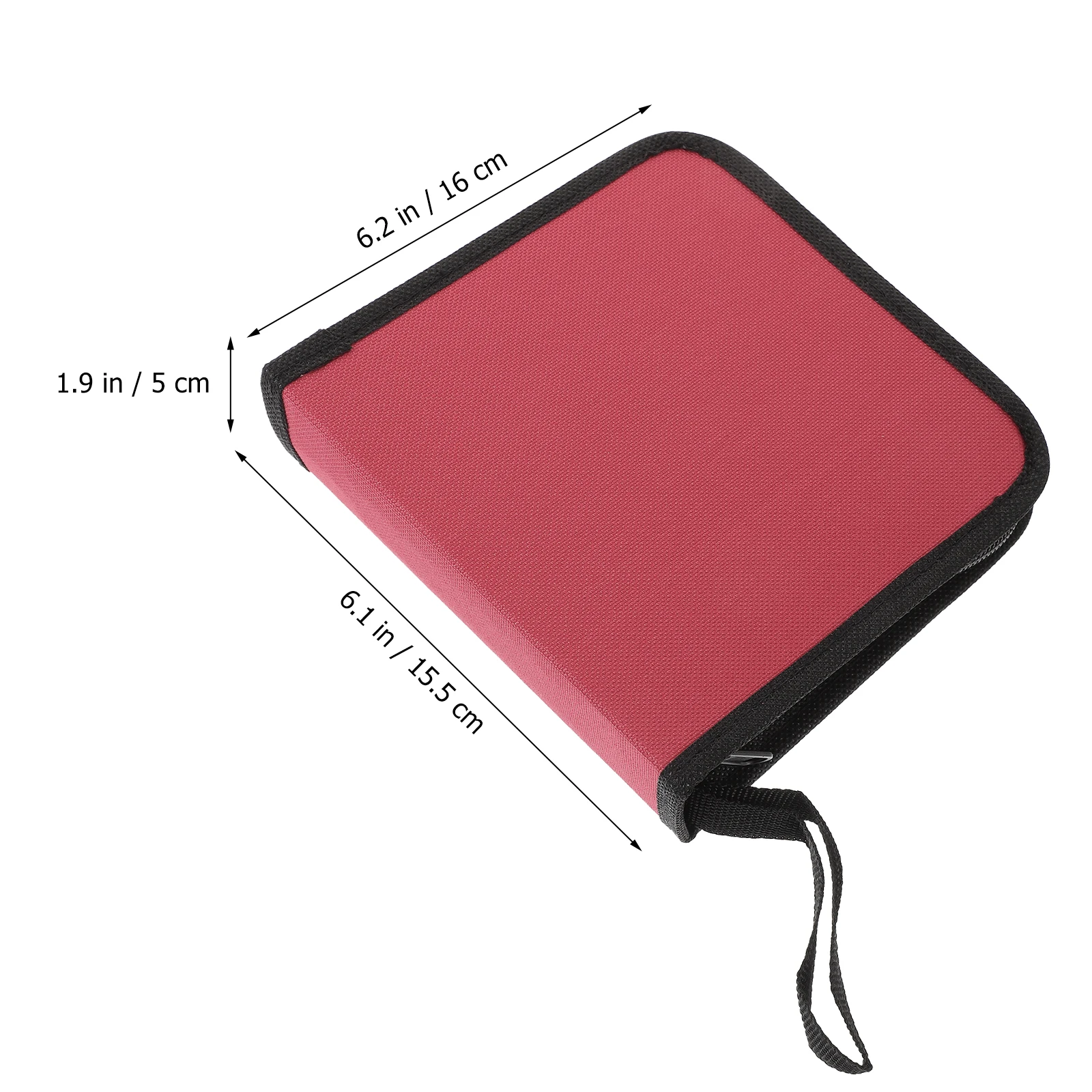 

40 Unit Portable Cd Case Auto Dvd Storage Bag Waterproof Disc Holder Reusable Cd Pouch for Car Travel Lightweight Media