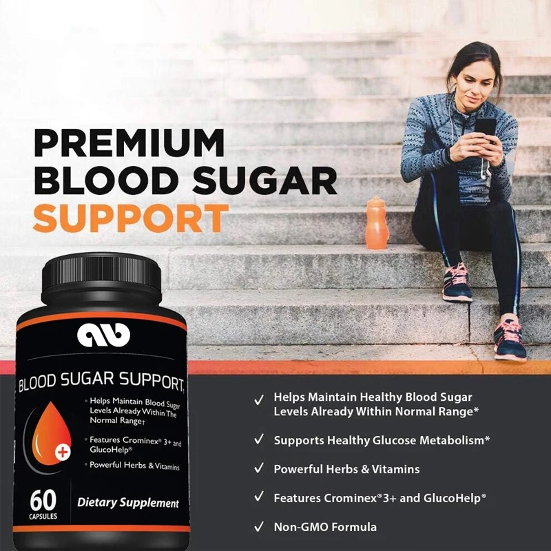 High quality blood glucose support supplements - including bitter melon extract,vanadium,chromium,cinnamon,and alpha lipoic acid