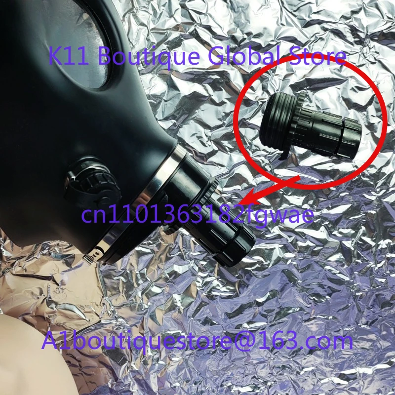 Gas Mask Regulator, Knob Adjustment, Universal Accessories for Breathing Control