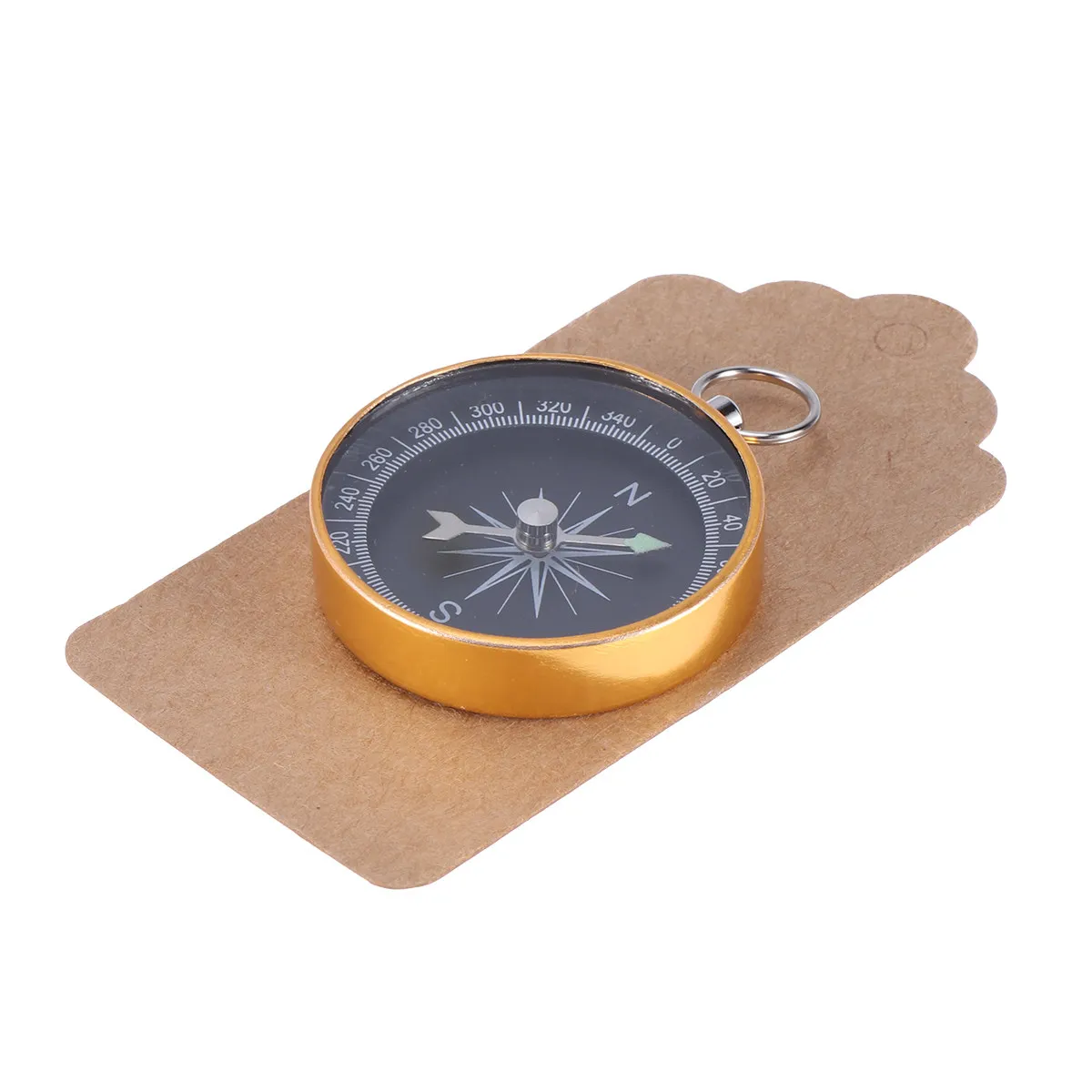 10Pcs Compass Pendant Multifunctional Portable Decorations Wedding Party Favors Mini Pocket Compass Keychain Gifts