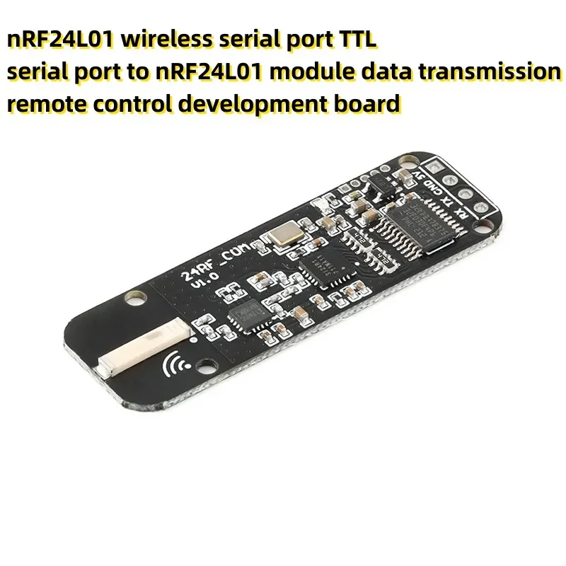 nRF24L01 wireless serial port TTL serial port to nRF24L01 module data transmission remote control development board