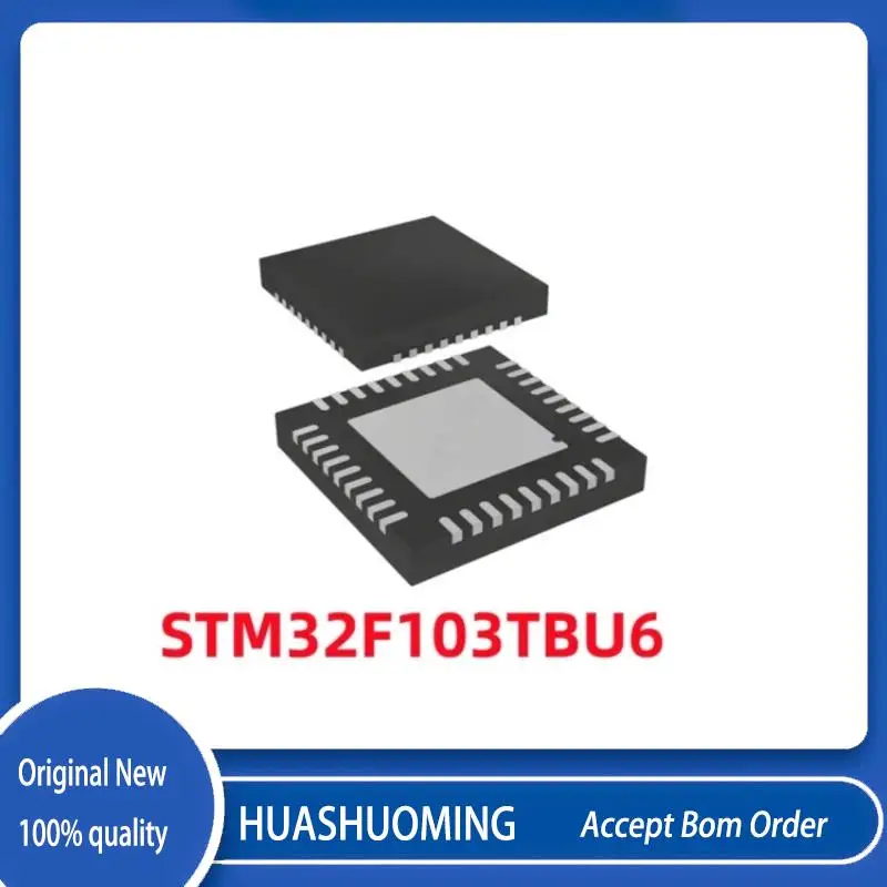 

10Pcs/Lot STM32F103TBU6 STM32F103TB STM32F103 VFQFPN-36