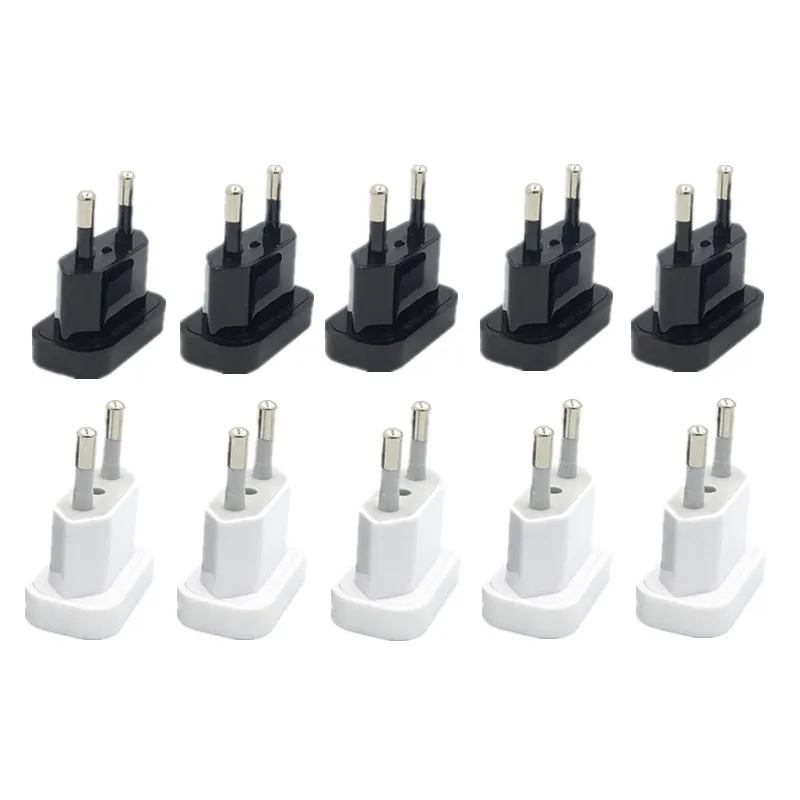 US To EU European Plug Adapter American US male To EU female Travel Adapter Korea KR Australia AU Plug Converter Power Sockets