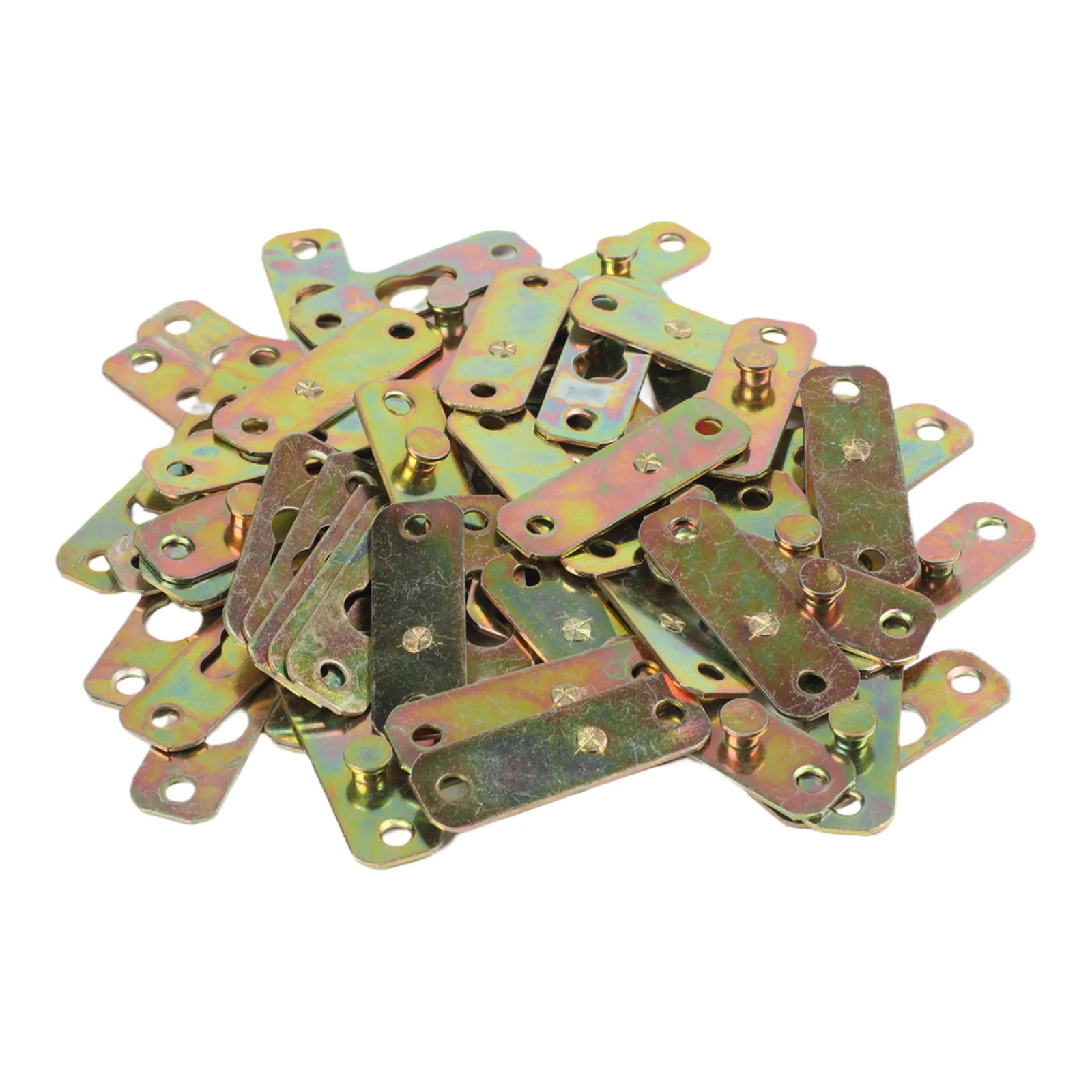 30 Metal Keyhole For Photo Hanger Fasteners for Picture Frames Cabinets and Furniture Strong and Reliable Fastening Solution