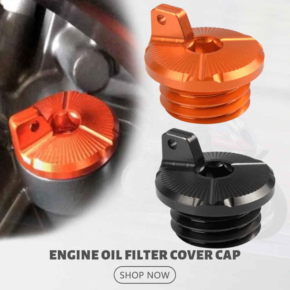 

Motorcycle Engine Oil Filter Filler Cap Tank Cover For 990 SMT Supermoto 990SMT 790 Adventure R S 1290 Super Adventure Duke GT