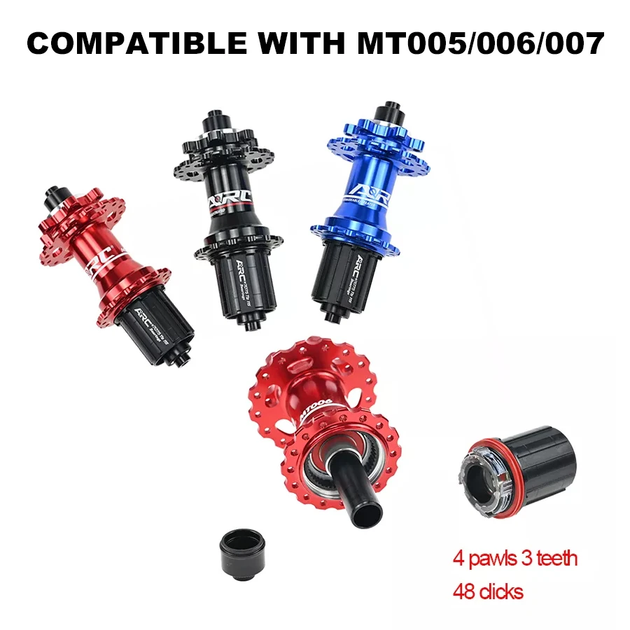 ARC MT039 MT010PRO MT009 boost bicycle free hub hg xdr micro spline Freehubs body 8 9 10 11 12 speed mtb mountain bike hub parts