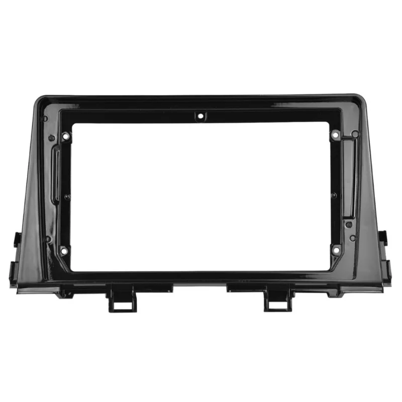 

Для Kia Plcanto Rio Moring 2017 2018 9 дюймов Fascia Black Frame Комплект крепления на приборную панель 2din No Gap android авто Автомобильные аксессуары