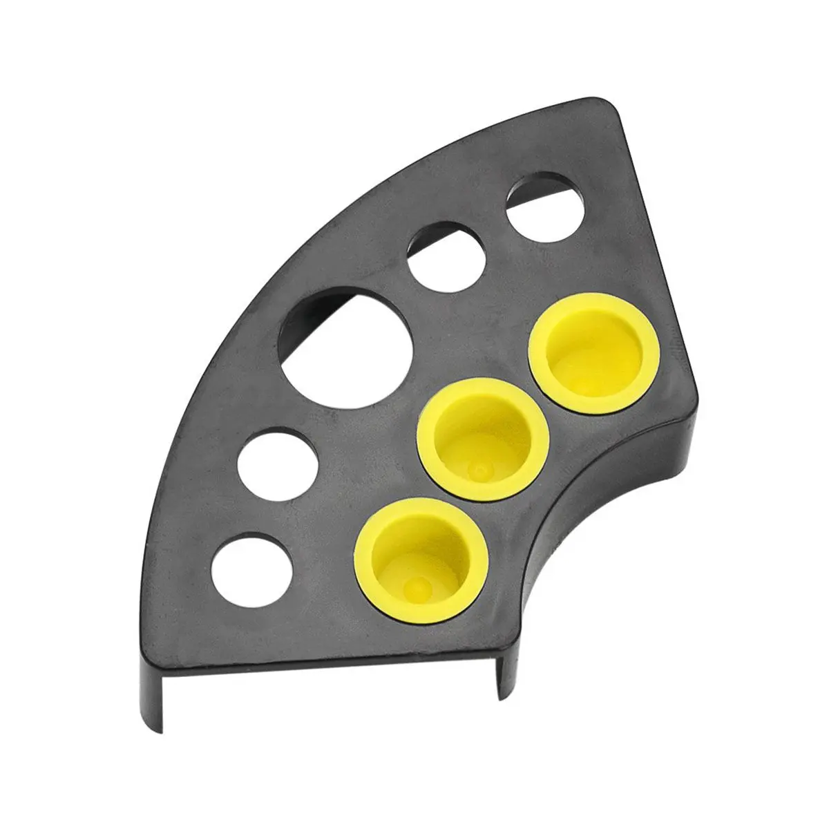 

Подставка для чернил на 8 отверстий, вентиляторного типа, для ручек, ватных палочек, аксессуаров, черная подставка для пигментных стаканчиков, 1 шт.