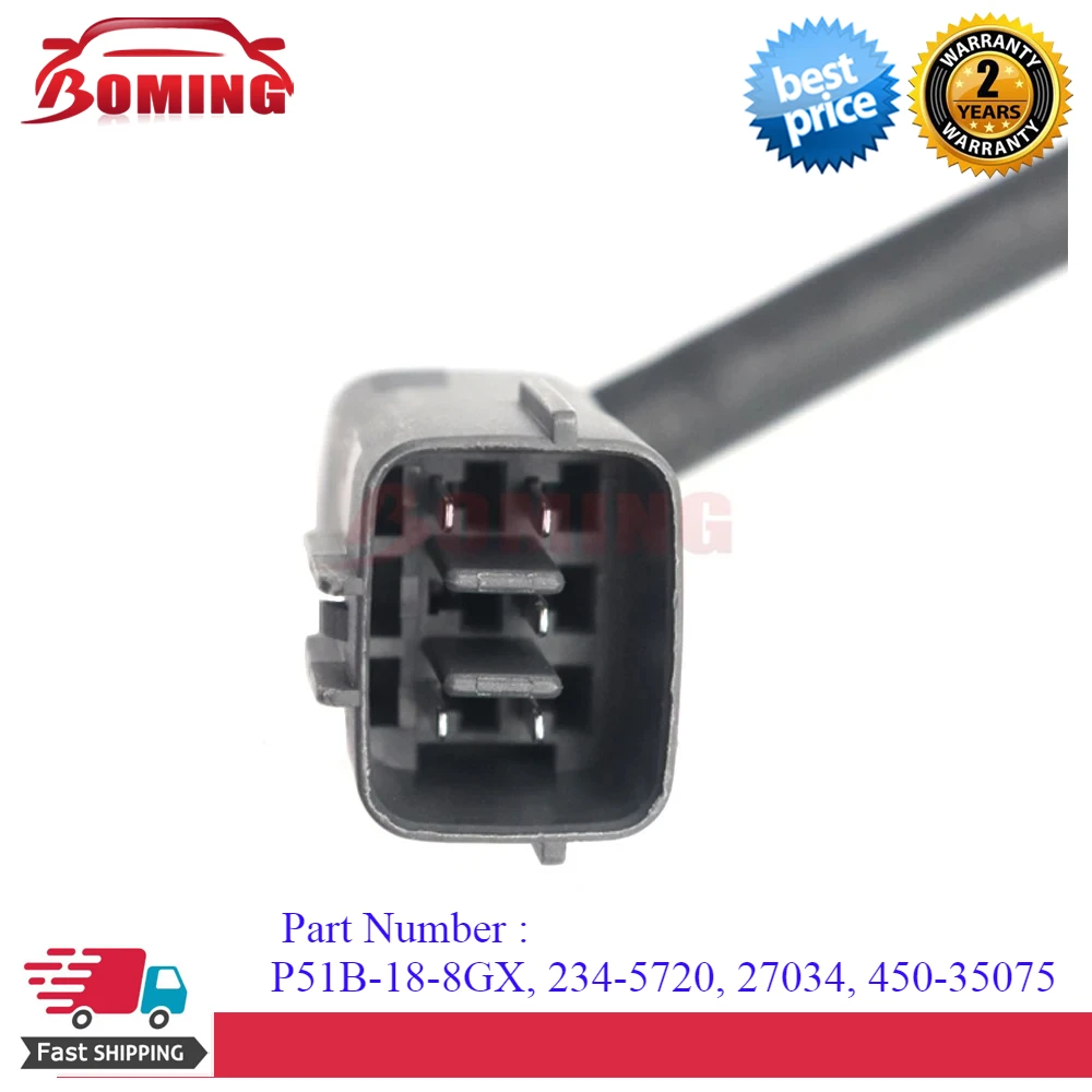 

Car Front Upstream Air Fuel Ratio O2 Oxygen Lambda Sensor P51B-18-8GX For Mazda MX-5 Miata 2.0L 2016-2018 234-5720