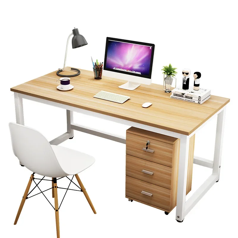 Premium Computer Desktop Simple Home Bedroom Student Desk Simple Long Desk Workbench Study Small Table