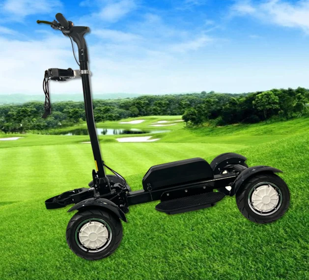 golf skate caddy board golf cart scooter electric trolley