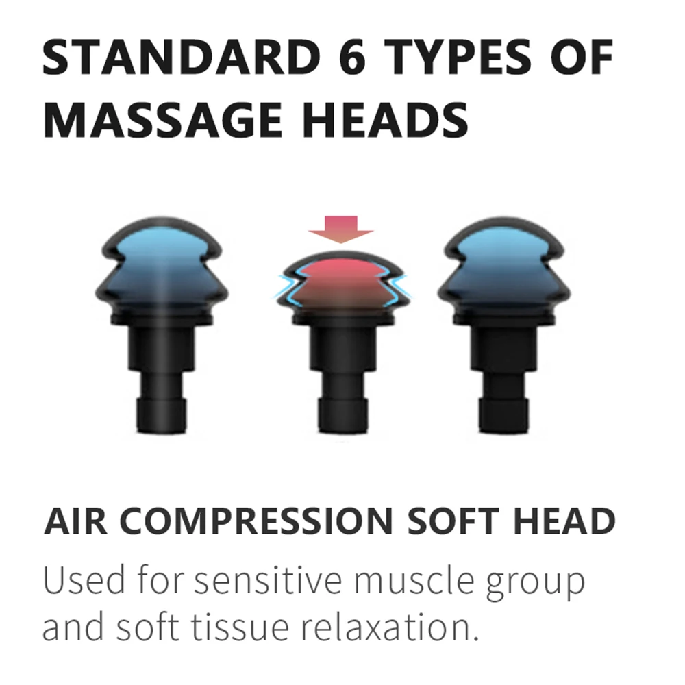 Massage des tissus profonds Pro 3, stimulateur musculaire, masseur corporel, relaxation fasciale, faible bruit pour la mise en forme de la fintness