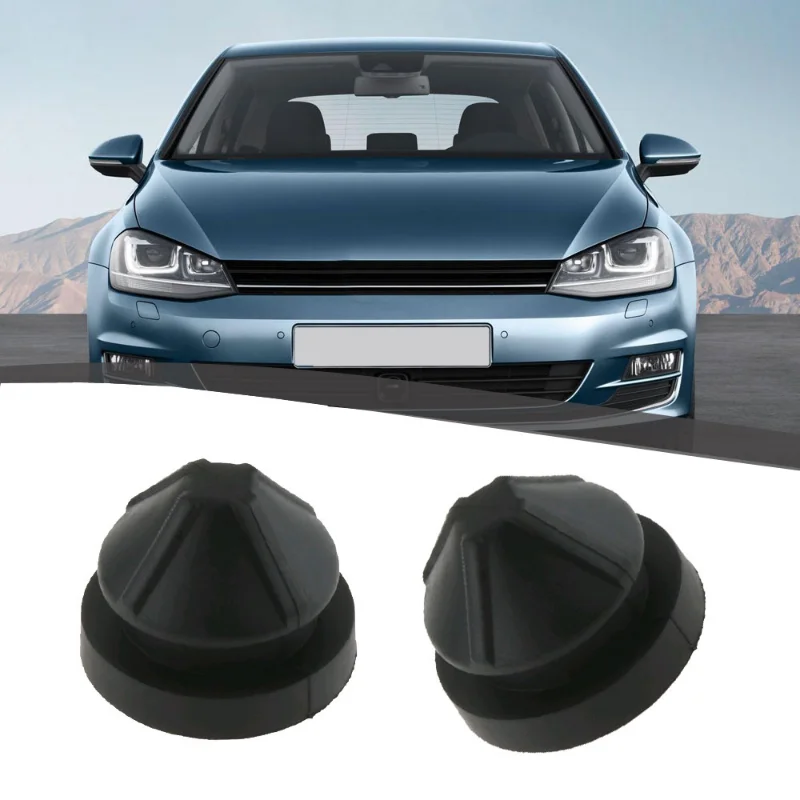 

2pc Car Air Filter Shell Buffer Rubber Pier Block Trim for Golf 6 MK6 Passat CC Jette Golf 7 EA111 1.6 1.6V EA211 1.4T 07C133588