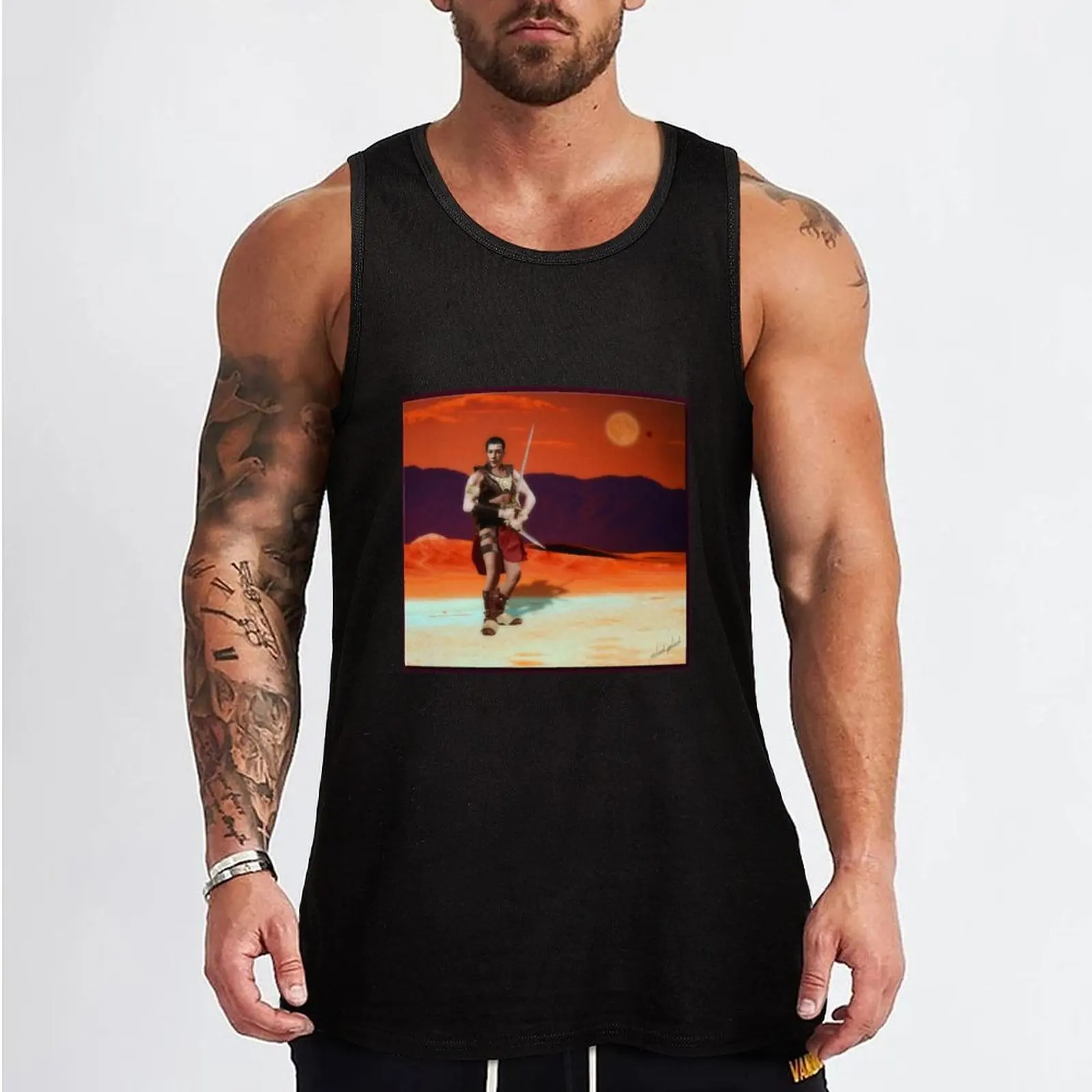 John Carter of Mars Tank Top T-shirt Men's gym sleeveless gym shirts male gym accessories man