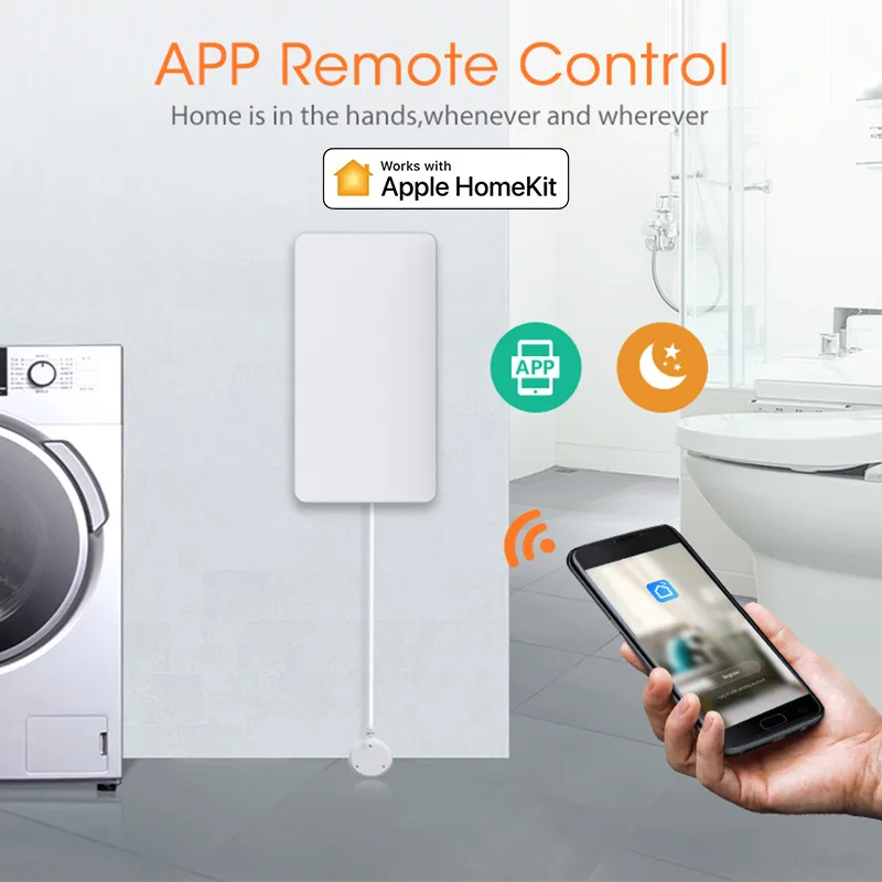 

Tuya Water Leakage Sensor Smart Home Wifi High Sensitivity Zigbee Detector App Control Security Alarm System For Apple Homekit