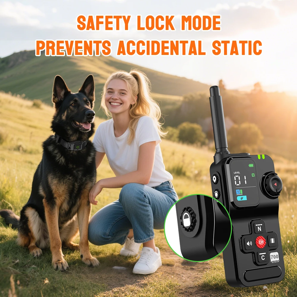 CC-PetPulse GPS Wireless Pet Fence Dog Beep Vibration Shock Training Smart Collar Wireless Electric Dog Fence For All Dogs view 6