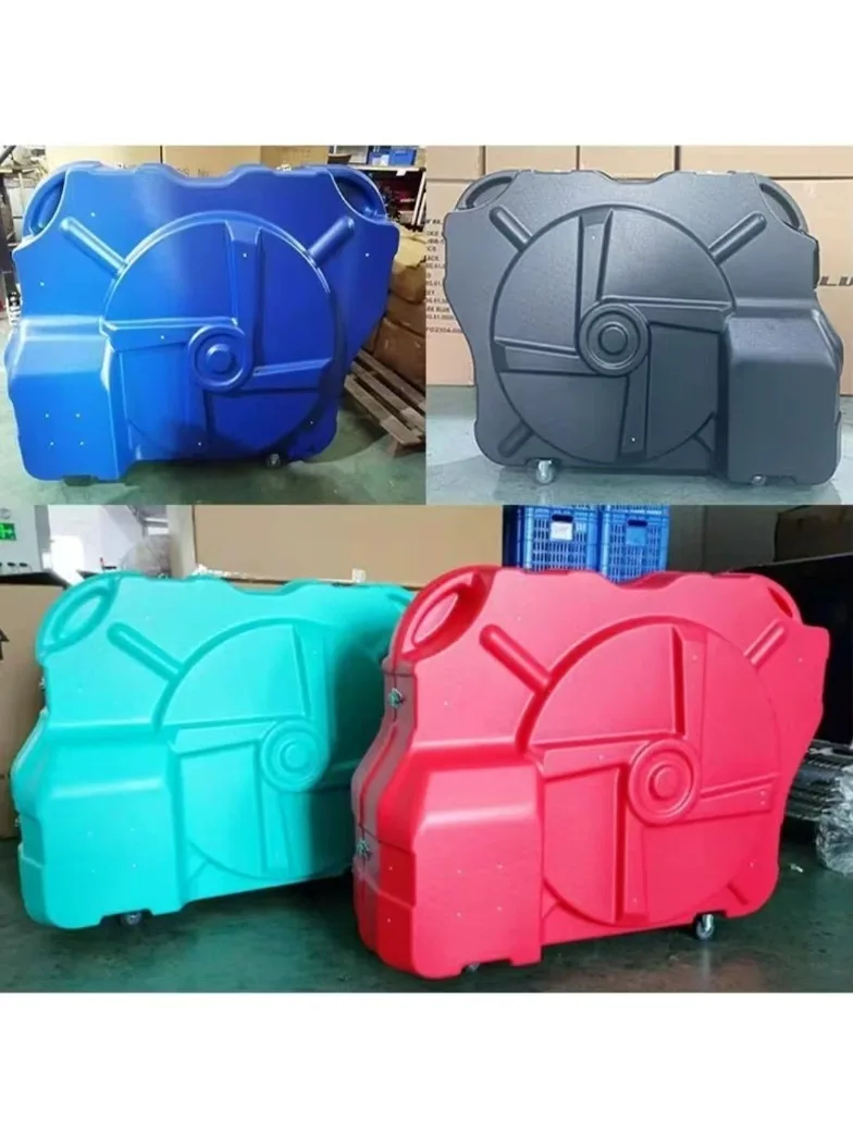 AliExpress NONE No-Disassembly Bike Transport Box Hard Shell Mountain Road Bike Transport Bag with Wheels