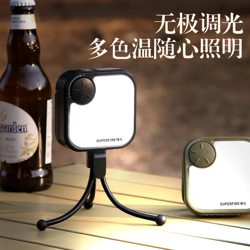 

Camping LED charging outdoor lighting, long endurance, portable tent atmosphere, camping light