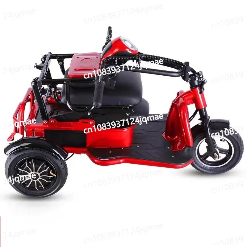 Long Range Smart Small Dual Motor Cheap Mini Adult Trike 3 Wheel Electric Cargo Tricycle Scooter