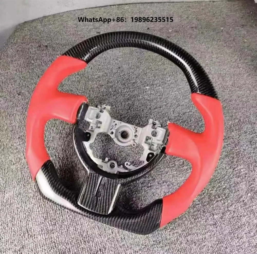 Hot Sale Custom Real Carbon Fiber Sport Racing Steering Wheel Car Interior Modification Auto Upgrade Accessories