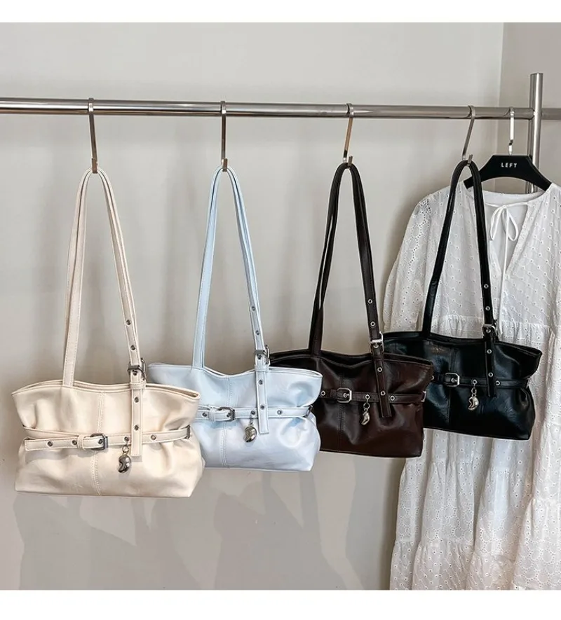 

Fashionable Diaper Bag For Women Luxury Leather Messenger Purse Trendy Solid Color Shoulder Bag Classic Original For Party
