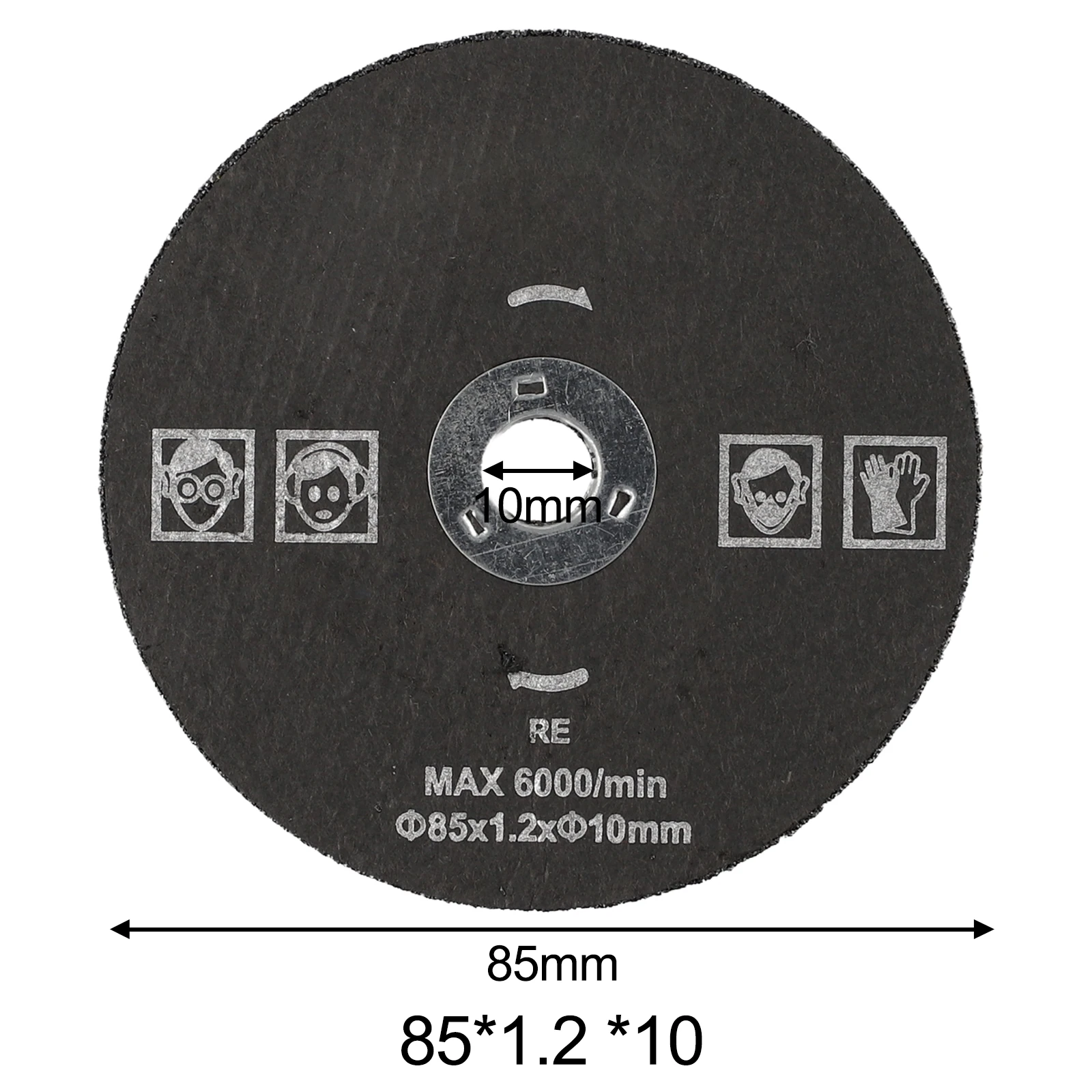 85mm Cutting Disc  High Hardness and Wear Resistance  Perfect for Plane Processing of Metal and Hard Materials