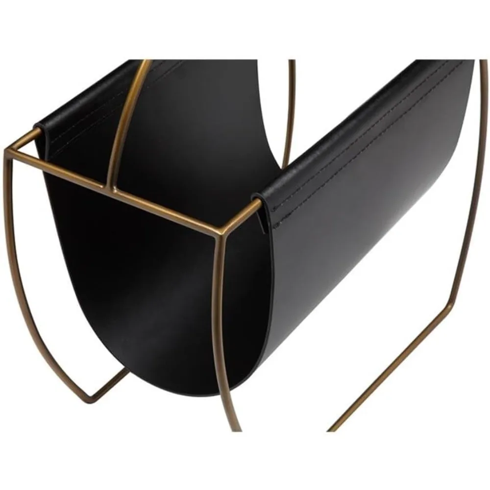 American Home Classic Blake Modern Metal e PU Portariviste em