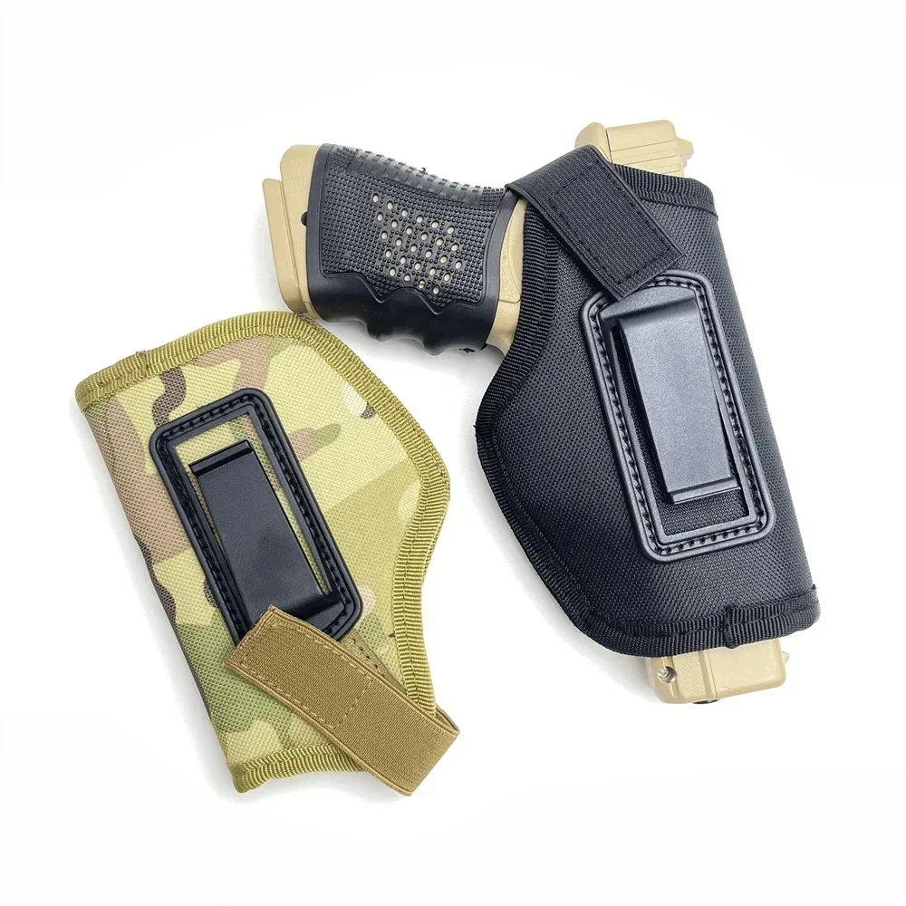 Concealed Carry Holster OWB IWB Nylon Left/Right Universal Holster Air Gun Pouch Outdoor Gear for Glock 19-43 Holster Tactical