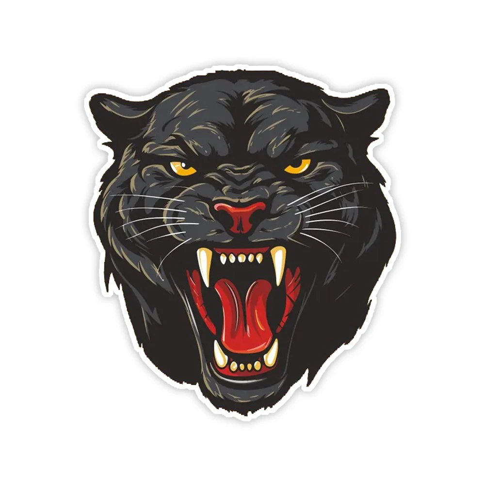 

наклейки на авто большая пантера ягуар Waterproof Car Sticker Decal for Bumper, Window, Laptop,