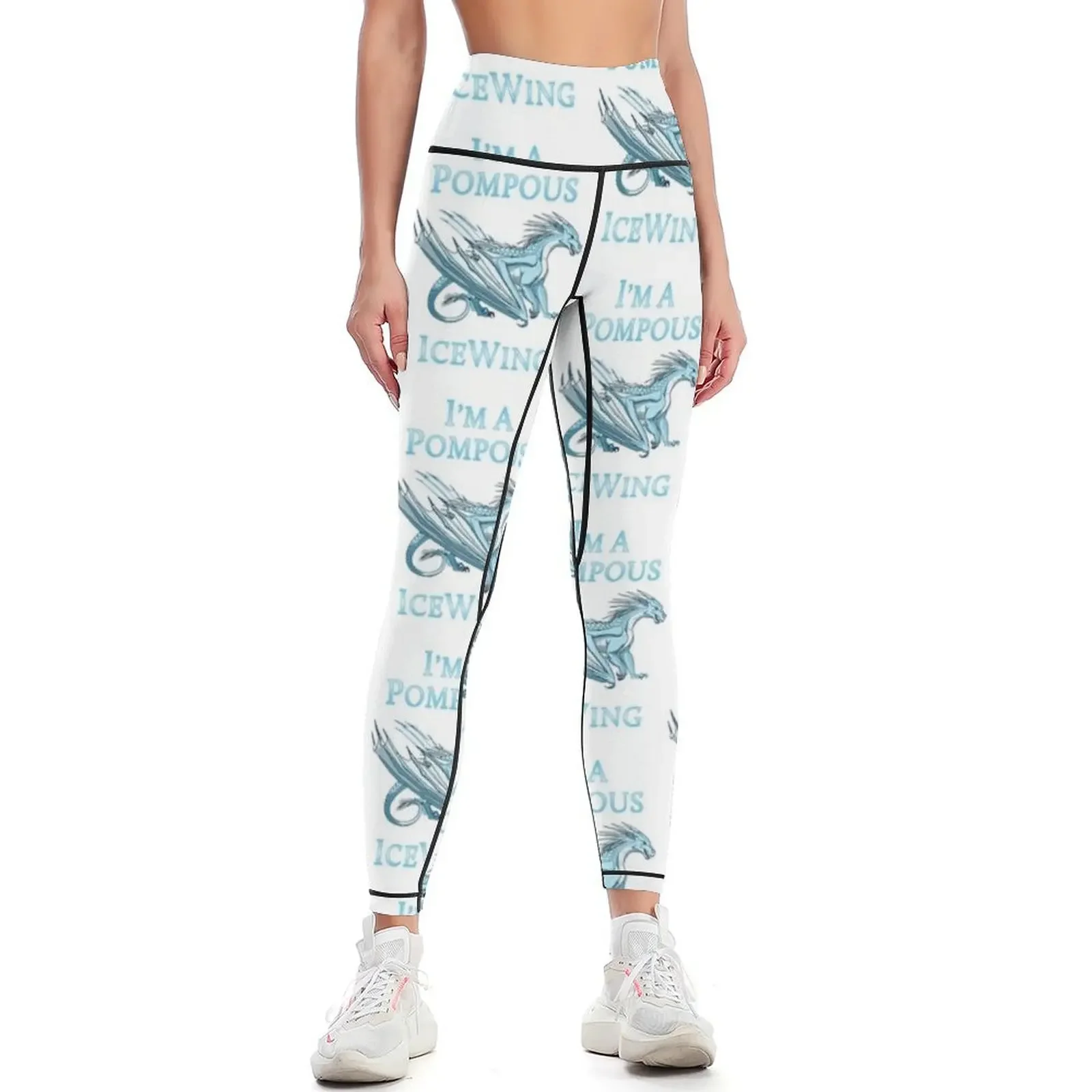 

I'm a Pompous IceWing Leggings sport legging Women's fitness Women sports flared Womens Leggings