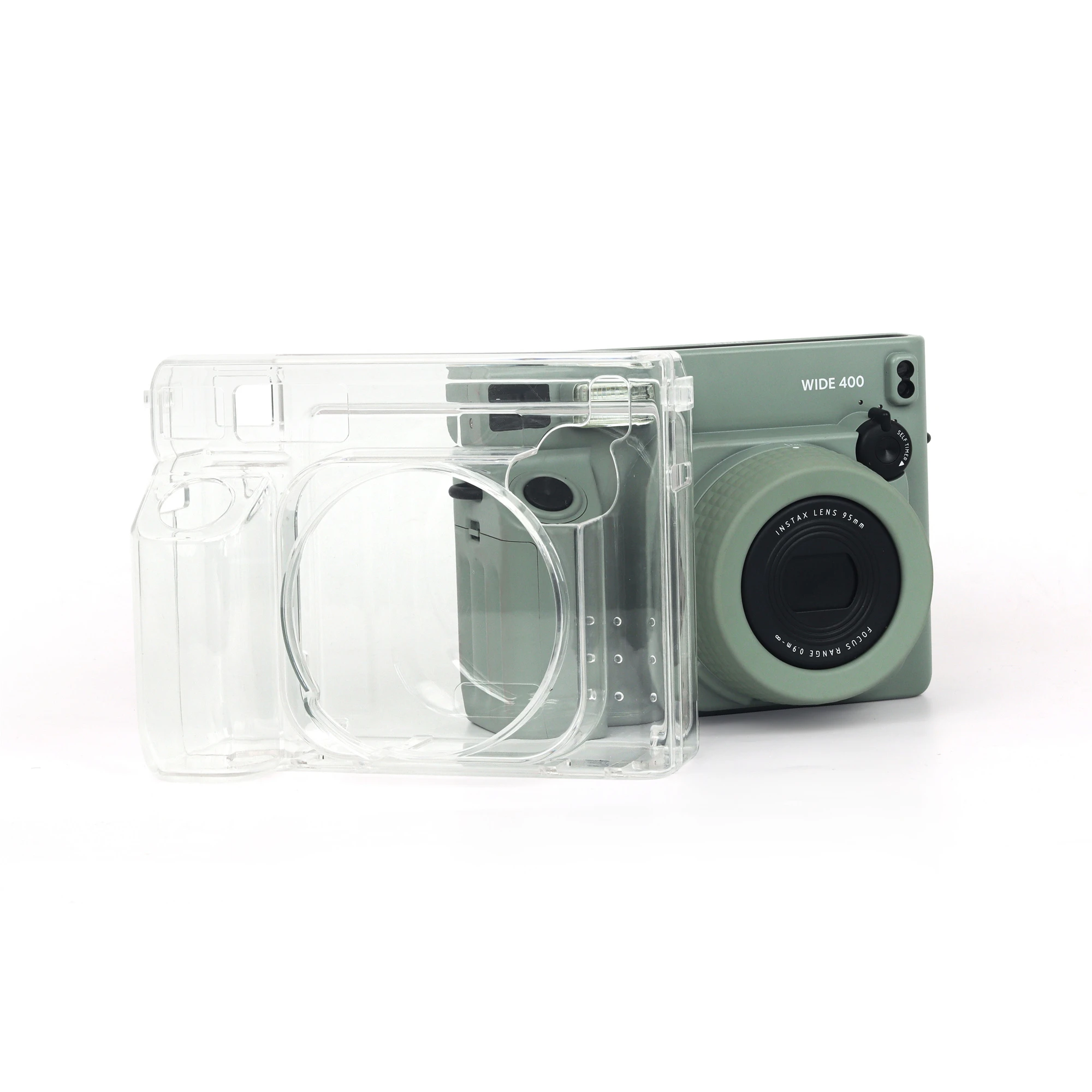 

Crystal Protective Case For Instax Wide 400 Camera Transparent Storage Case Camera Accessories