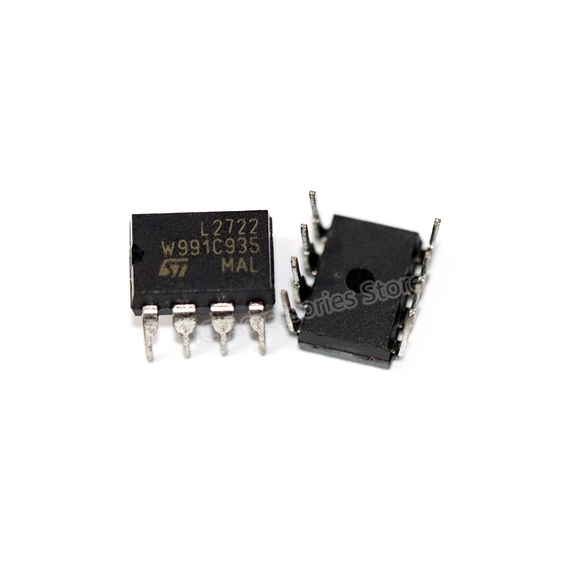 5PCS L2722 In-line DIP8 Dual Power Operational Amplifier IC Chip Brand new original