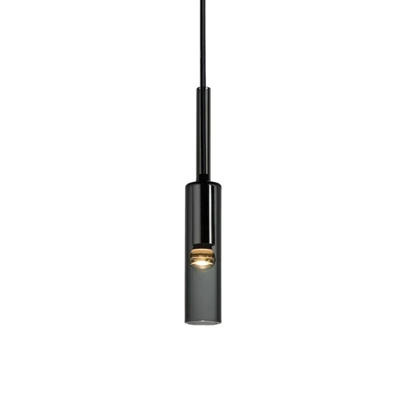 Bedside chandelier glass minimalist all copper light luxury senior designer creativity
