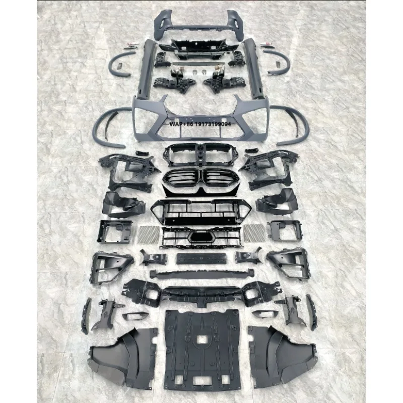 

2023+ for X5 G05 Body Kit Upgraded X5M Kit with 1:1 Front Rear Bumper Side Skirt Fender Accessories-New