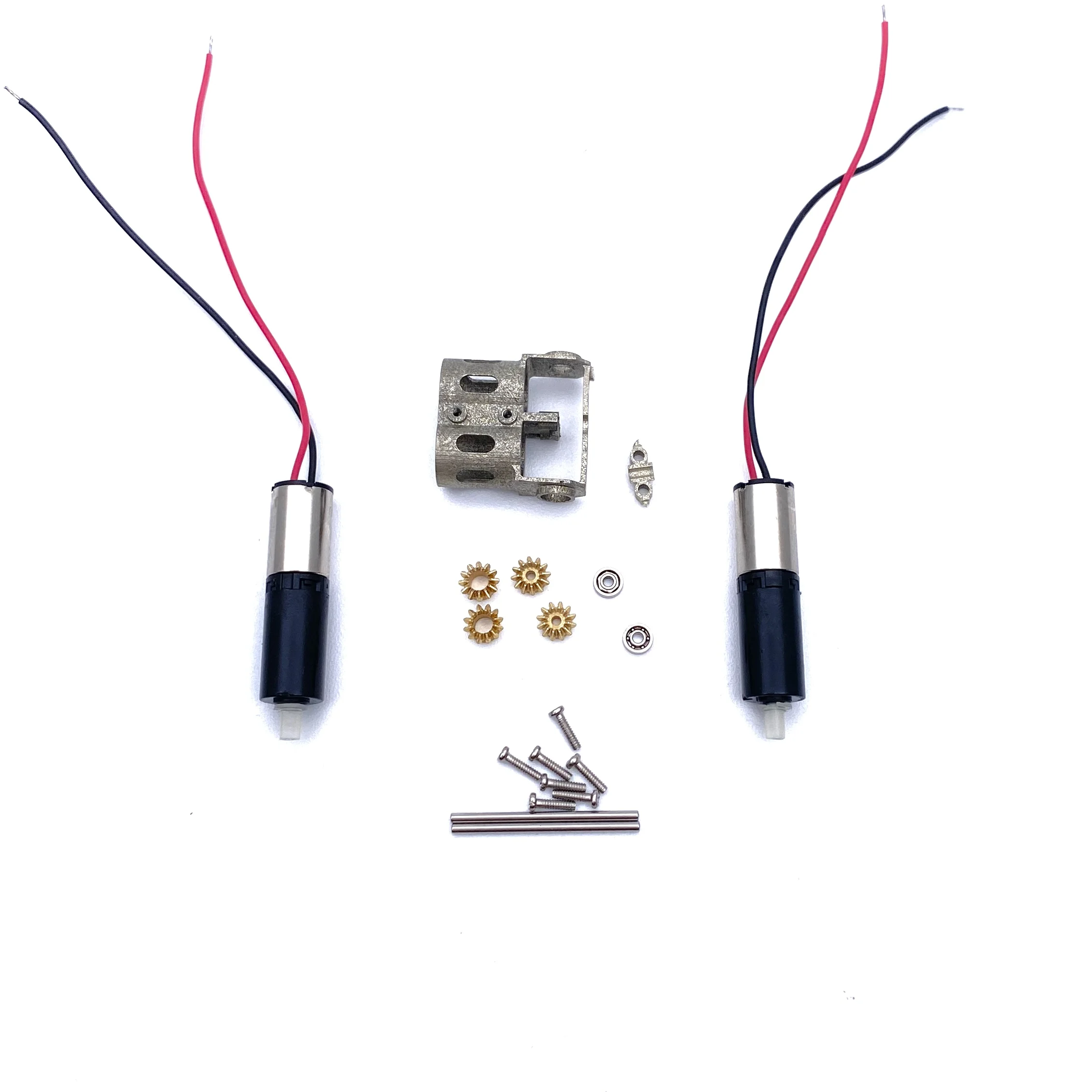 Imagem -05 - Modificação Estática mm Micro Caixa de Onda Dupla Faça Você Mesmo 87 72 Modelo de Veículo Rastreado Motor 42 242 1200rpm