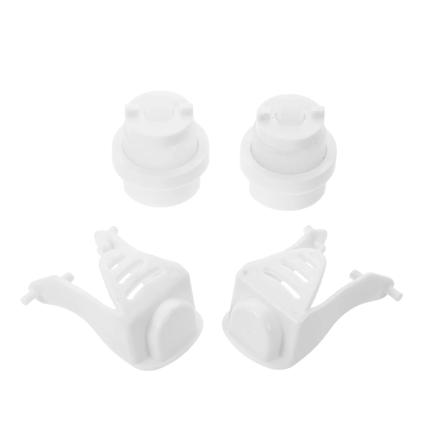 2Sets Automatic Wall Mount Toothpaste Squeezer Replacement Part Dispensing Pump Repair Kit DIY Toothpaste Dispenser Accessories