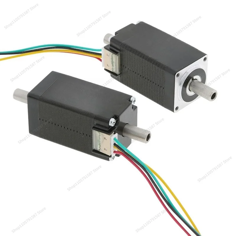 For 20 Stepper Motor, Hollow Shaft, Placement Machine, Shaft Diameter 5 Inner Hole 2.5 Body Length 30 and 38mm 1.8 Degrees