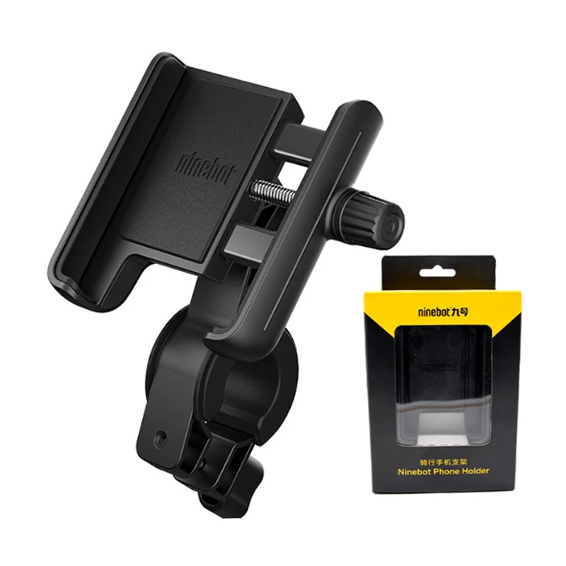 Original Phone Holder For Segway Ninebot KickScooter Max G30 G30D G30LP G2 G65 ZT3 Pro Electric Scooter Bike Mobile Phone Holder