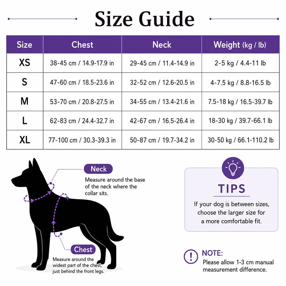 Nylon Dog Harness Vest Reflective Dog Harness Personalized Breathable Adjustable Pet Harness Leash For Small Medium Large Dogs_voghion.com
